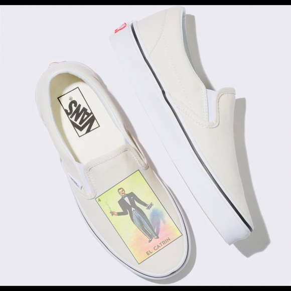 Customized Unisex Loteria Slip-On Vans - Picture 2 of 8
